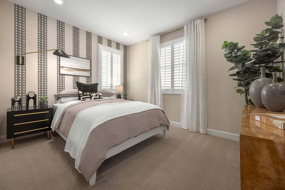 Plan 2608 Modeled - Downstairs guest bedroom