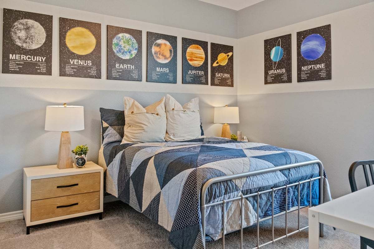 Plan 1753 - Spacious secondary bedrooms