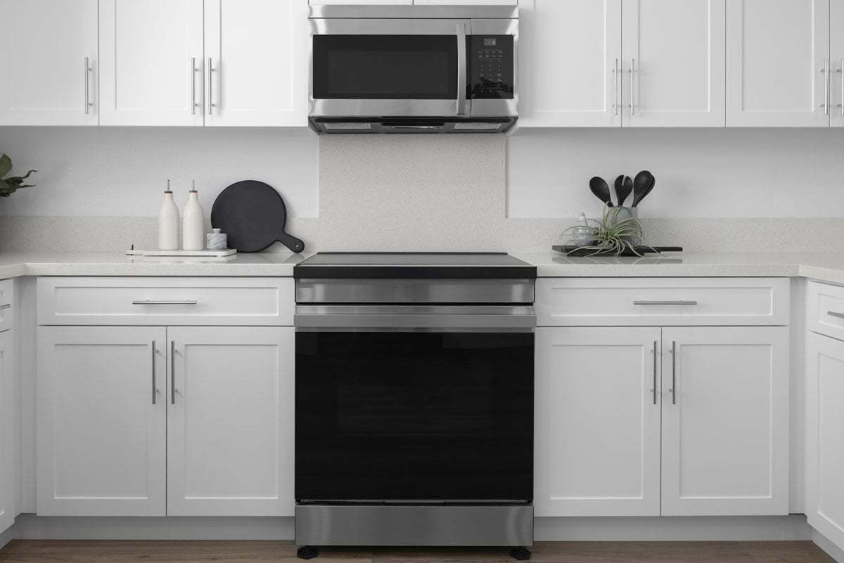 Plan 1987 Modeled - Stainless steel appliances