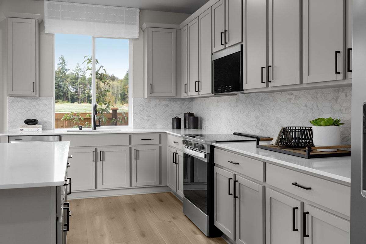 Plan 2565 Modeled - Stainless steel kitchen appliances