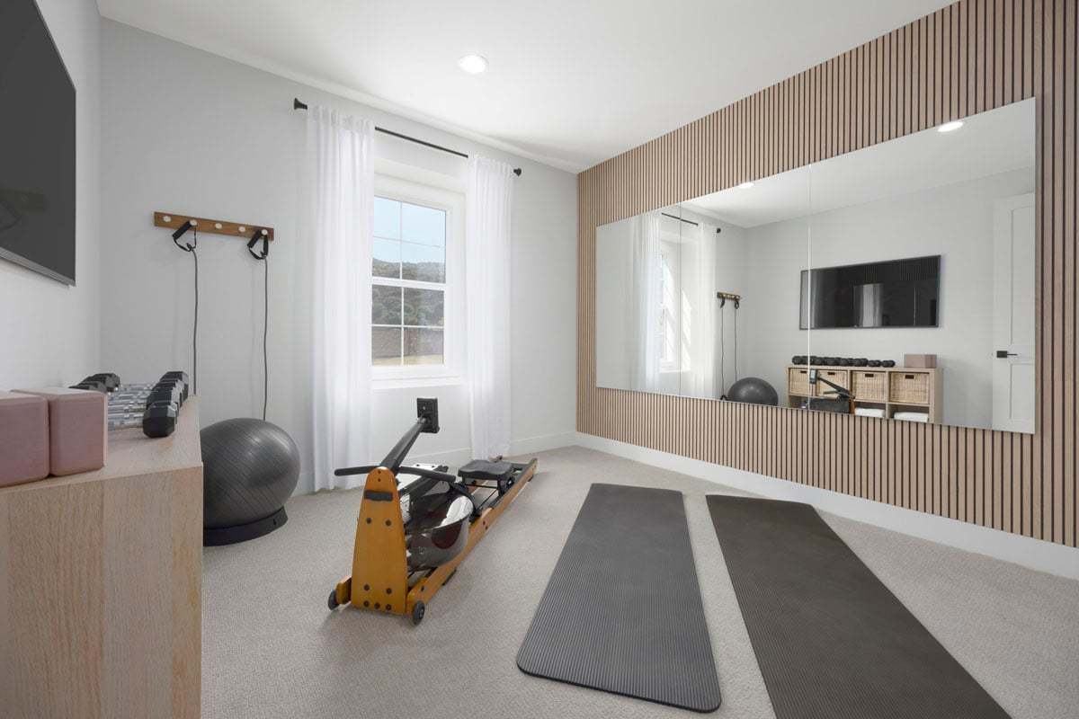 Plan 2620 Modeled - Spacious secondary bedrooms