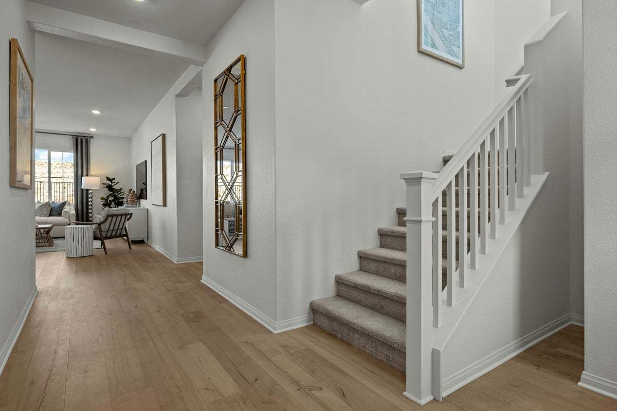 Plan 2453 Modeled - Open stair rail at first floor
