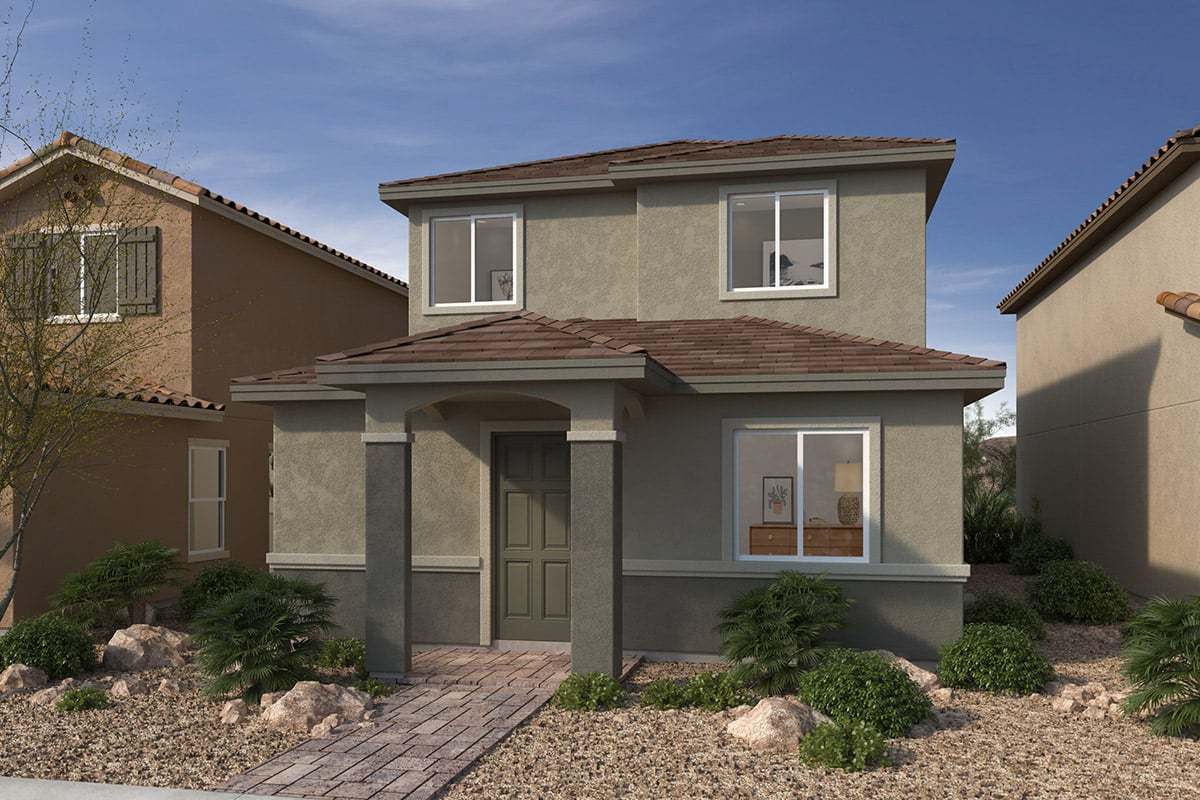 Plan 1425 Modeled - Exterior E