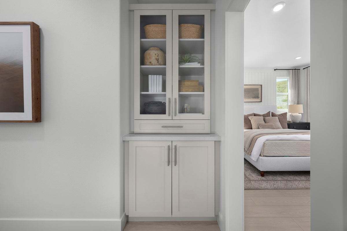 Plan 2040 Modeled - Curio cabinet on third floor