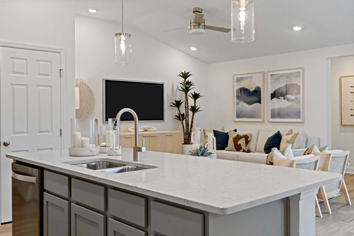 Plan 1638 Modeled - Quartz countertops