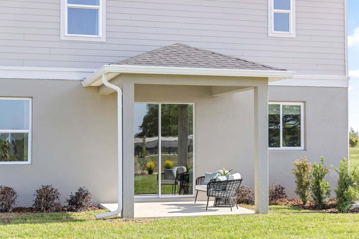 Plan 2566 Modeled - Optional covered patio