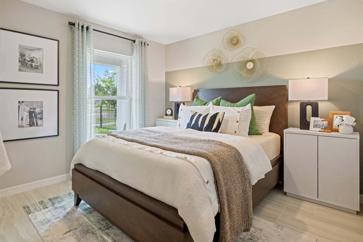 Plan 2059 Modeled - Spacious secondary bedrooms