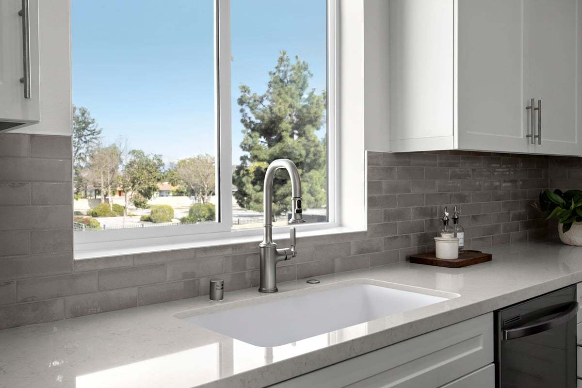 Plan 1698 Modeled - Upgraded kitchen faucet