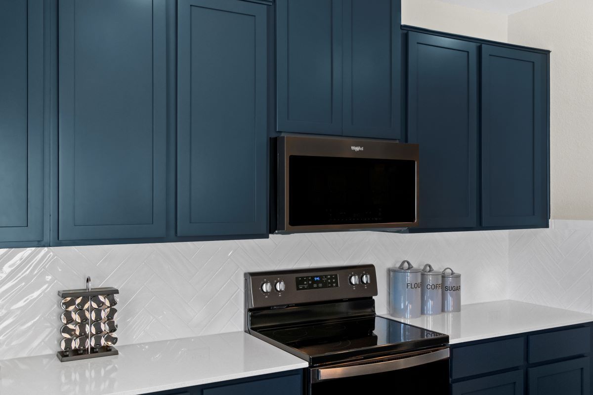 Plan 2509 - Shaker-style kitchen cabinets
