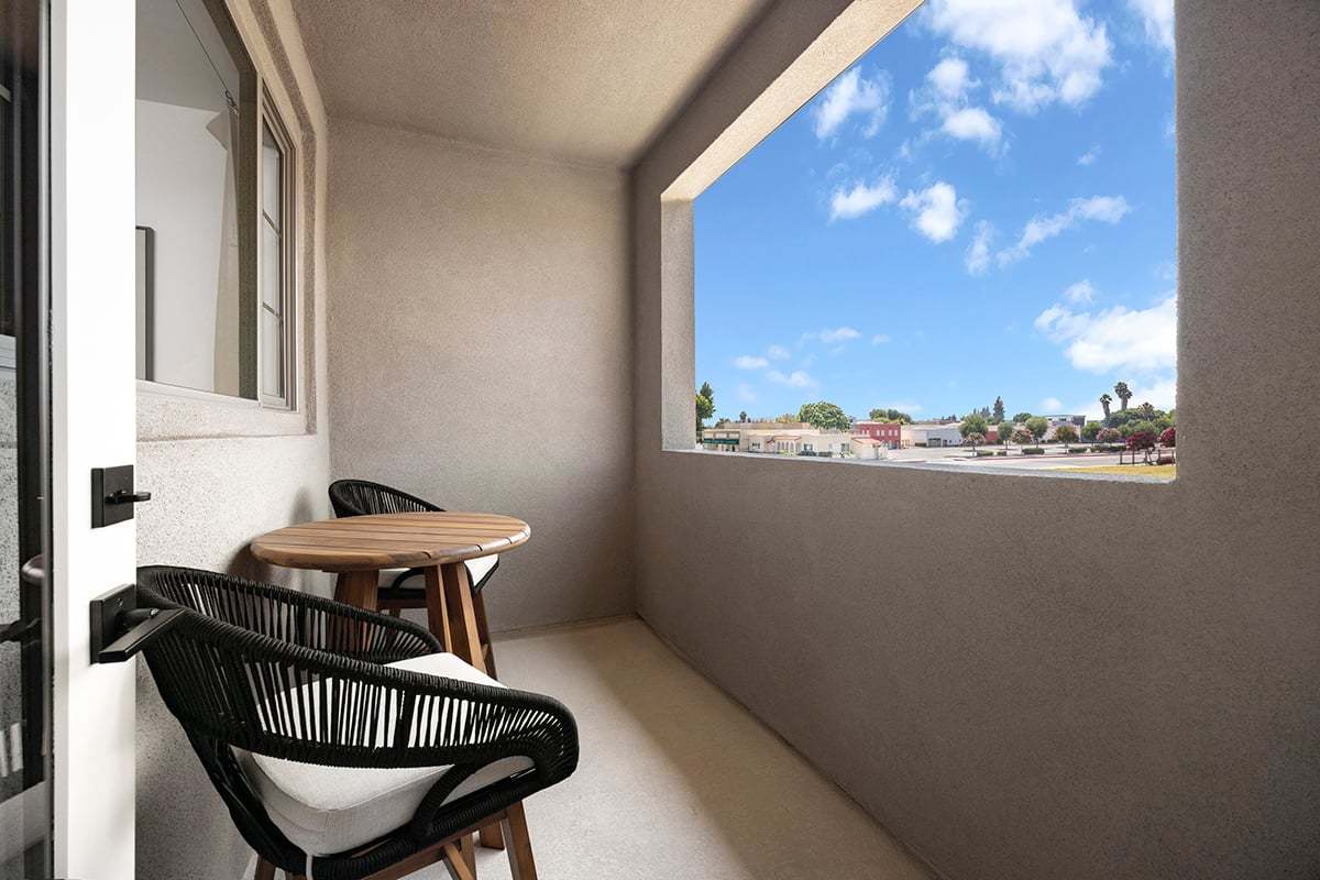Plan 1603 Modeled - Balcony