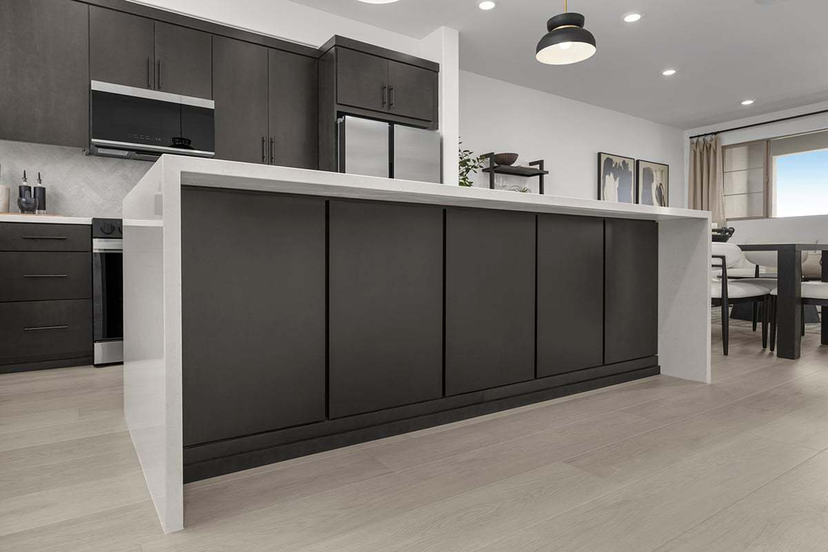 Plan 1603 Modeled - Decorative kitchen island panels