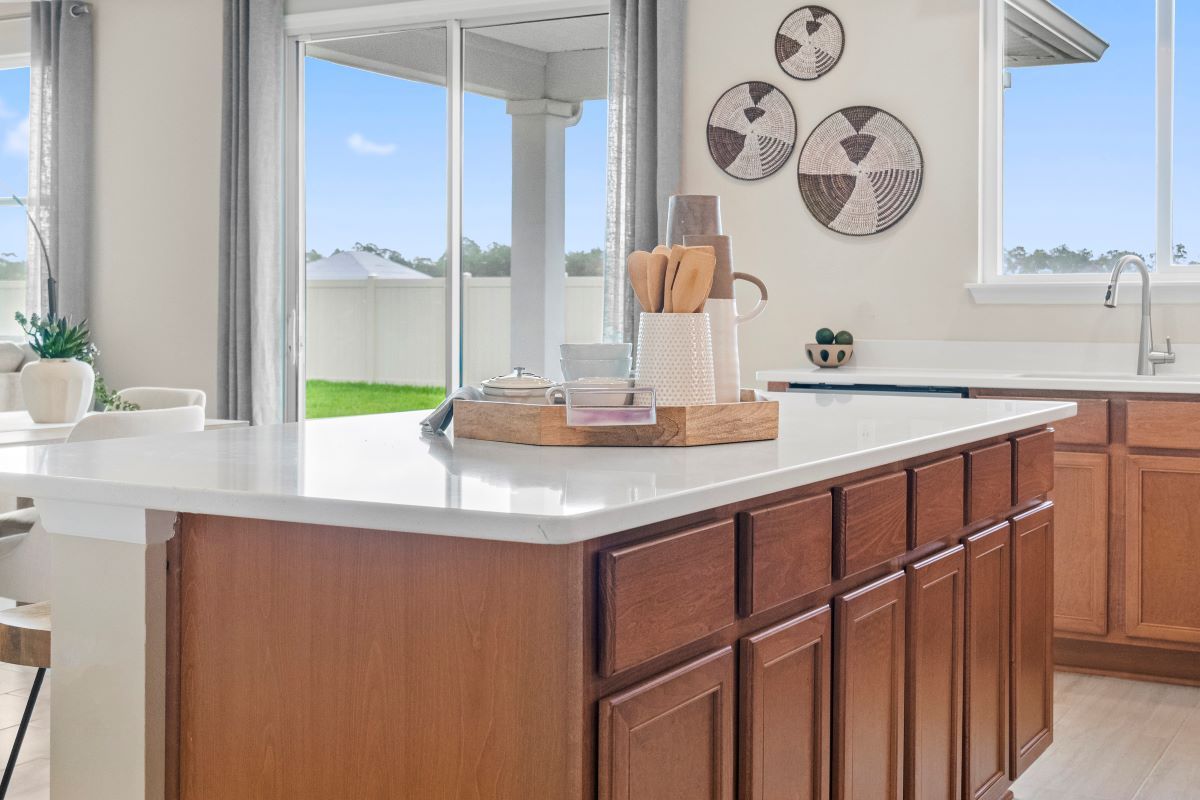 Plan 2148 Modeled - Kitchen island