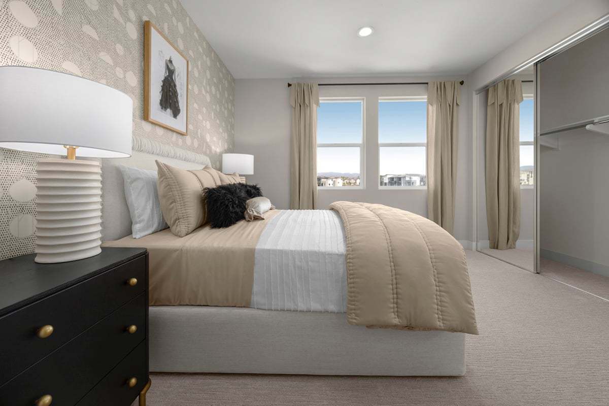 Plan 2697 Modeled - Spacious secondary bedrooms