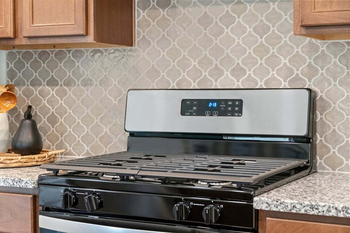 Plan 1360 - Gas range