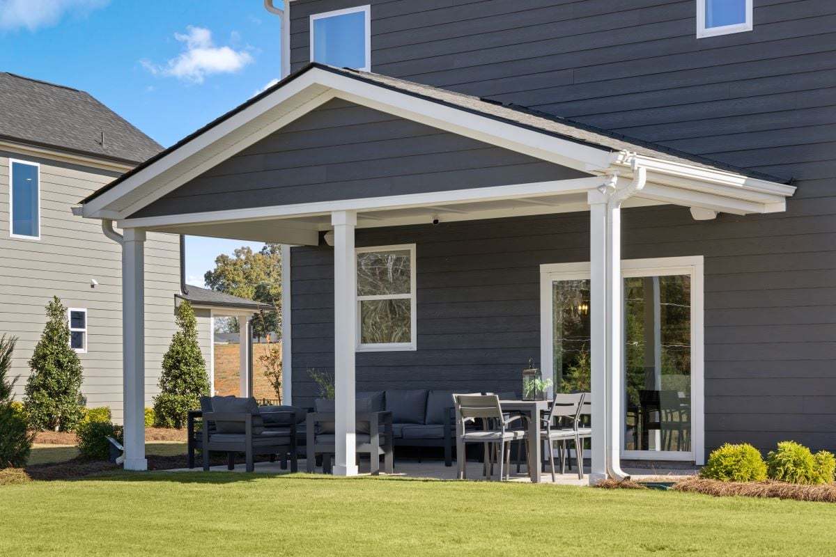 Plan 2723 - Covered patio