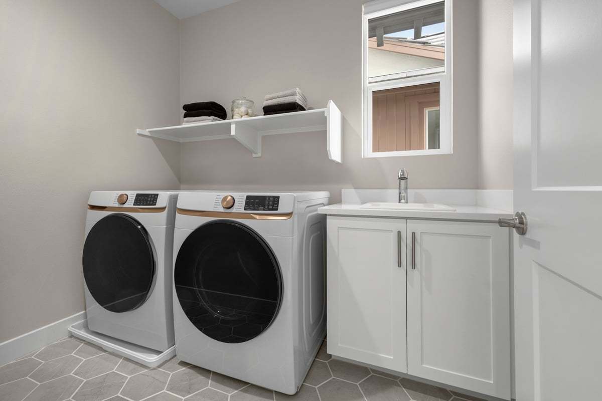 Plan 2697 Modeled - Laundry sink