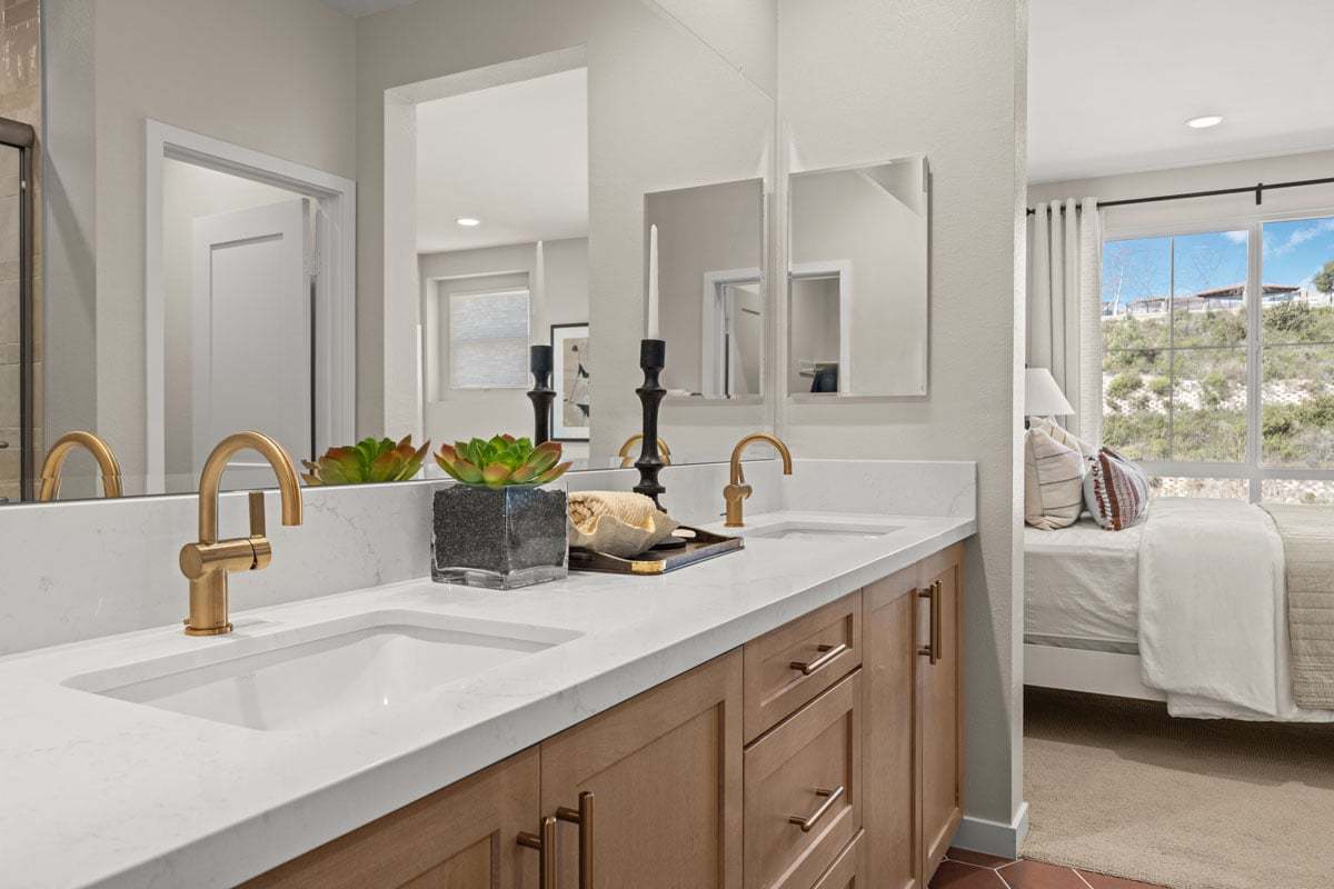 Plan 1994 Modeled - Optional rectangular undermount sinks
