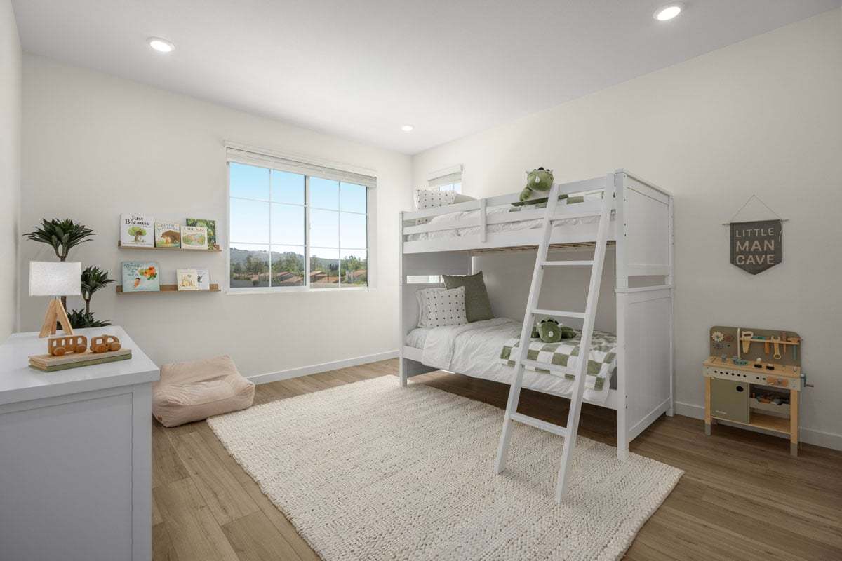 Plan 2288 Modeled - Spacious secondary bedrooms
