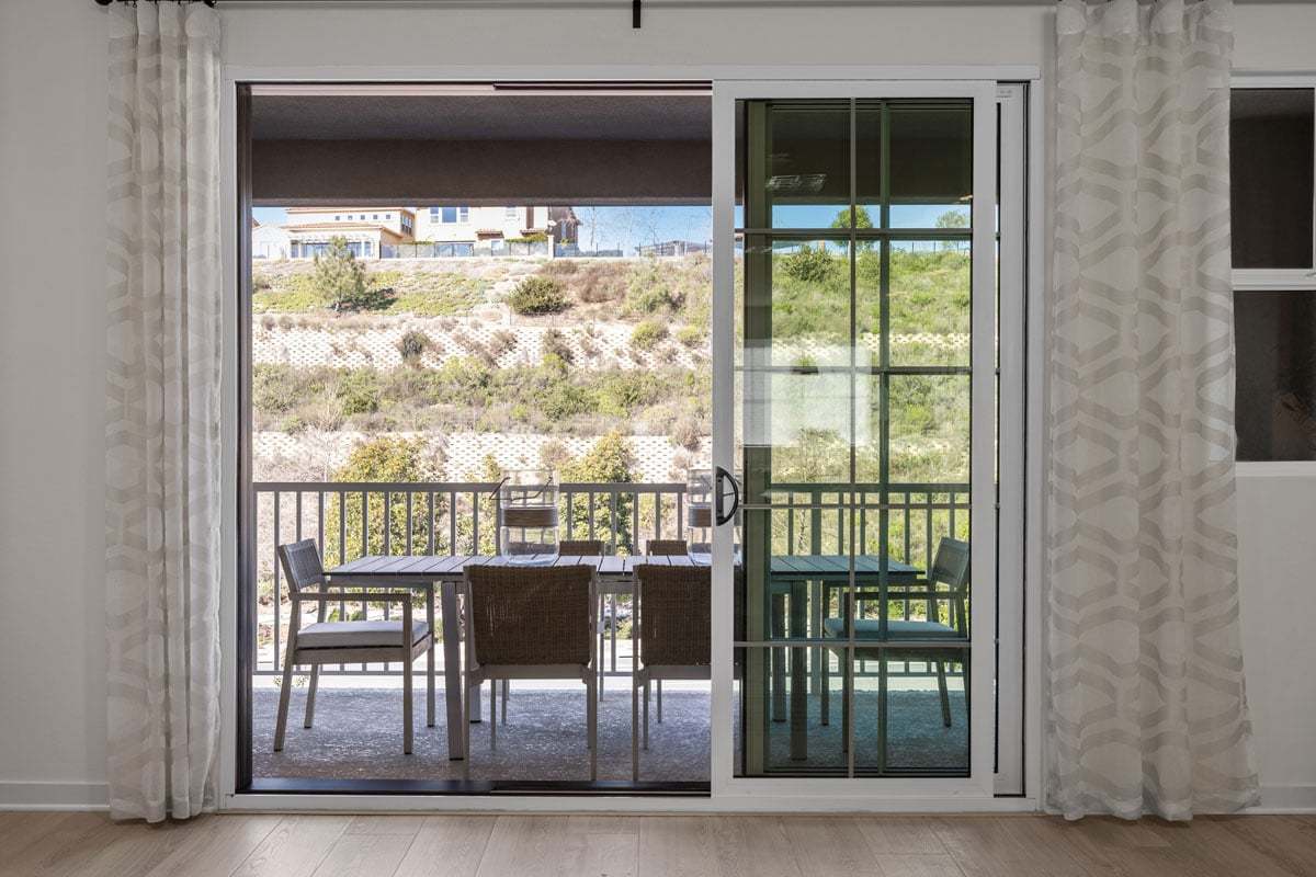 Plan 2070 Modeled - Dual-pane windows and sliding doors