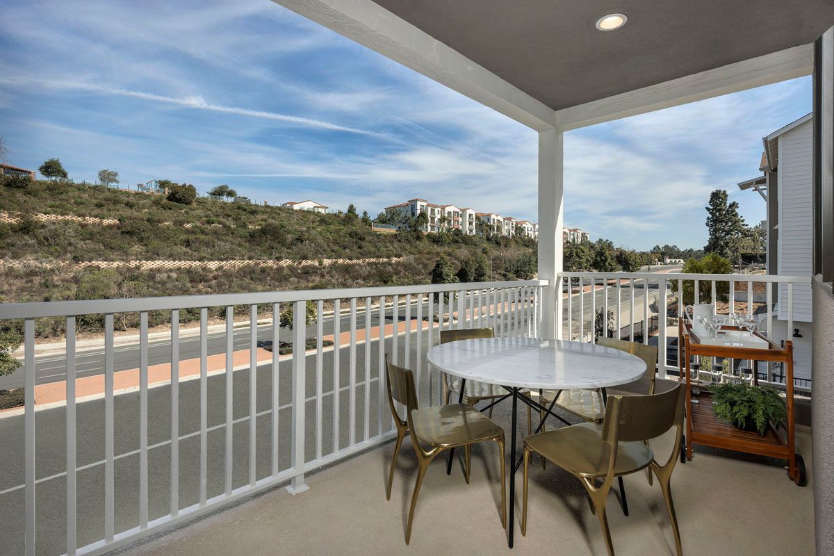 Plan 2212 Modeled - Private balcony