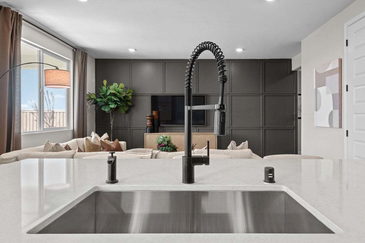 Plan 2378 Modeled - WaterSense® labeled kitchen faucet