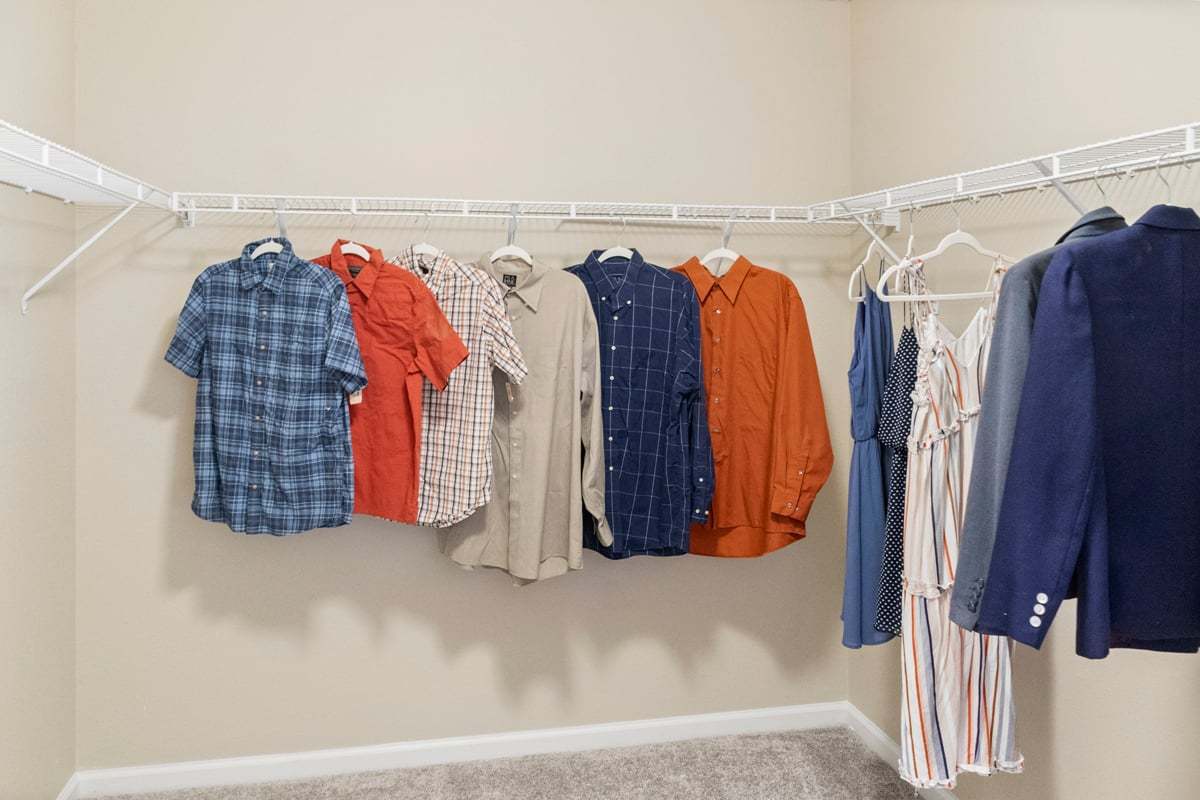 Plan 2566 - Walk-in closet at primary suite
