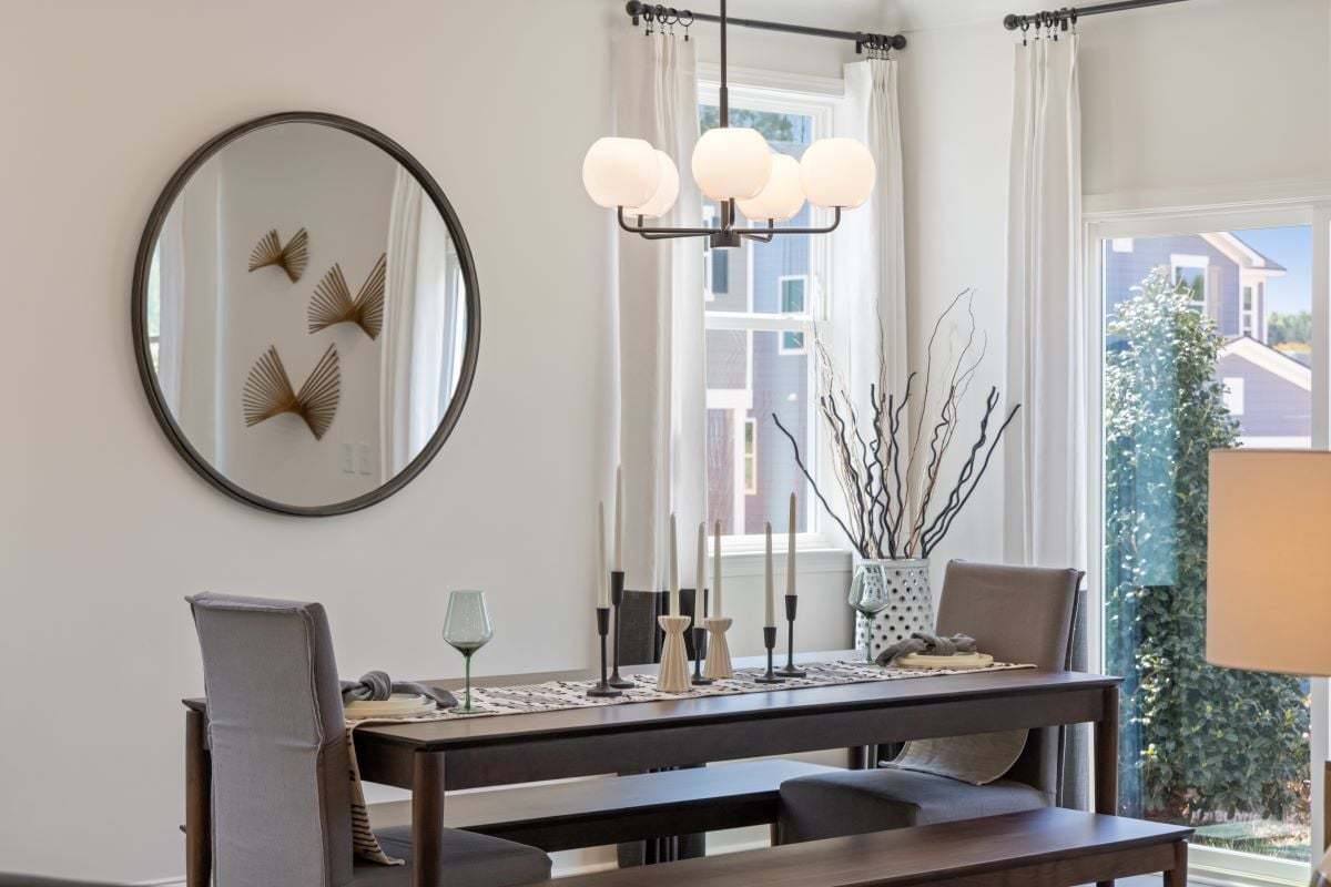 Plan 1808 Modeled - Breakfast nook