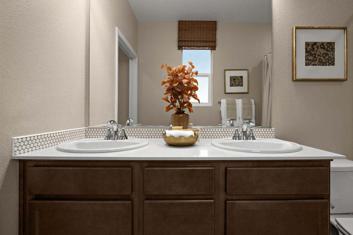 Plan 1468 Modeled - WaterSense® labeled low-flow bath faucets