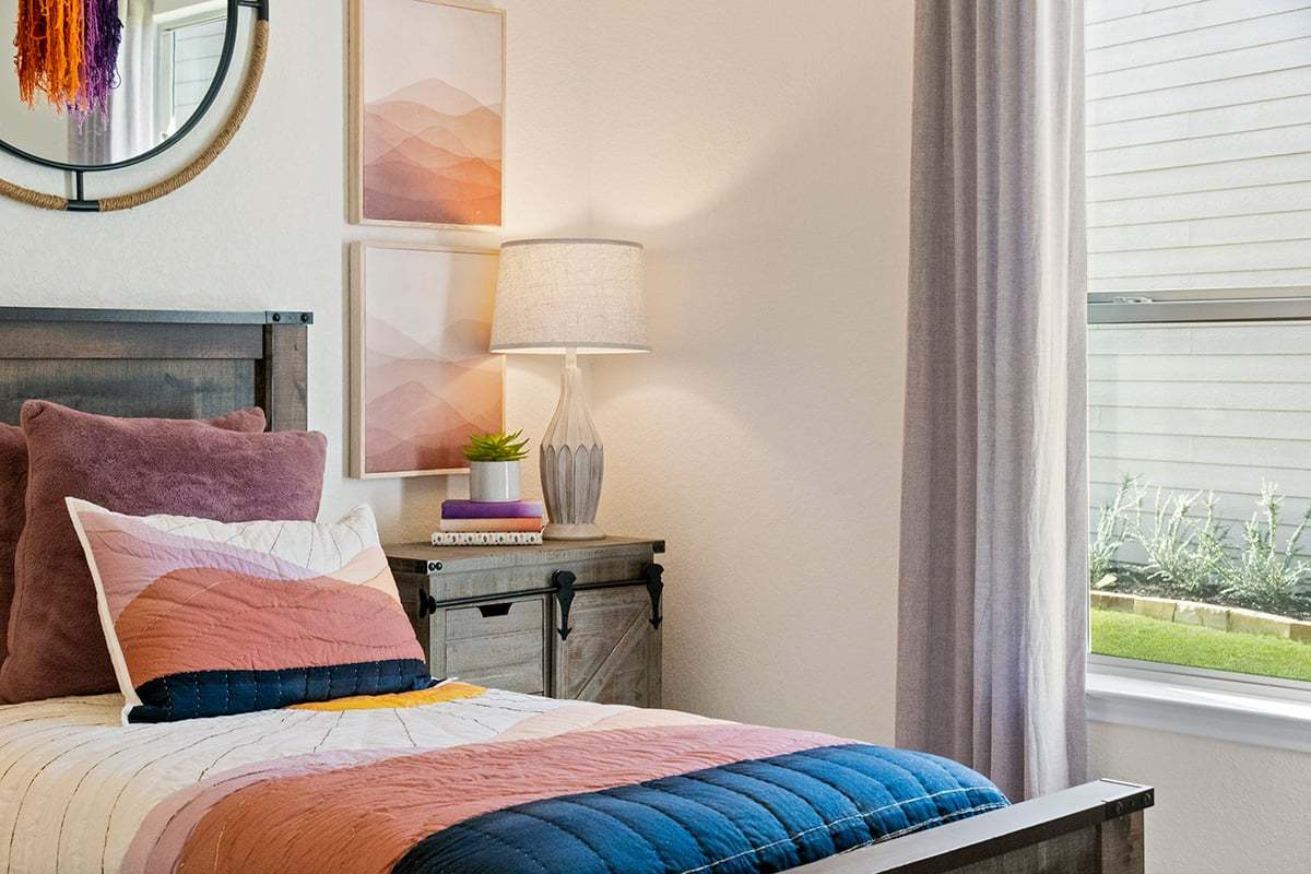 Plan 1548 Modeled - Secondary bedroom