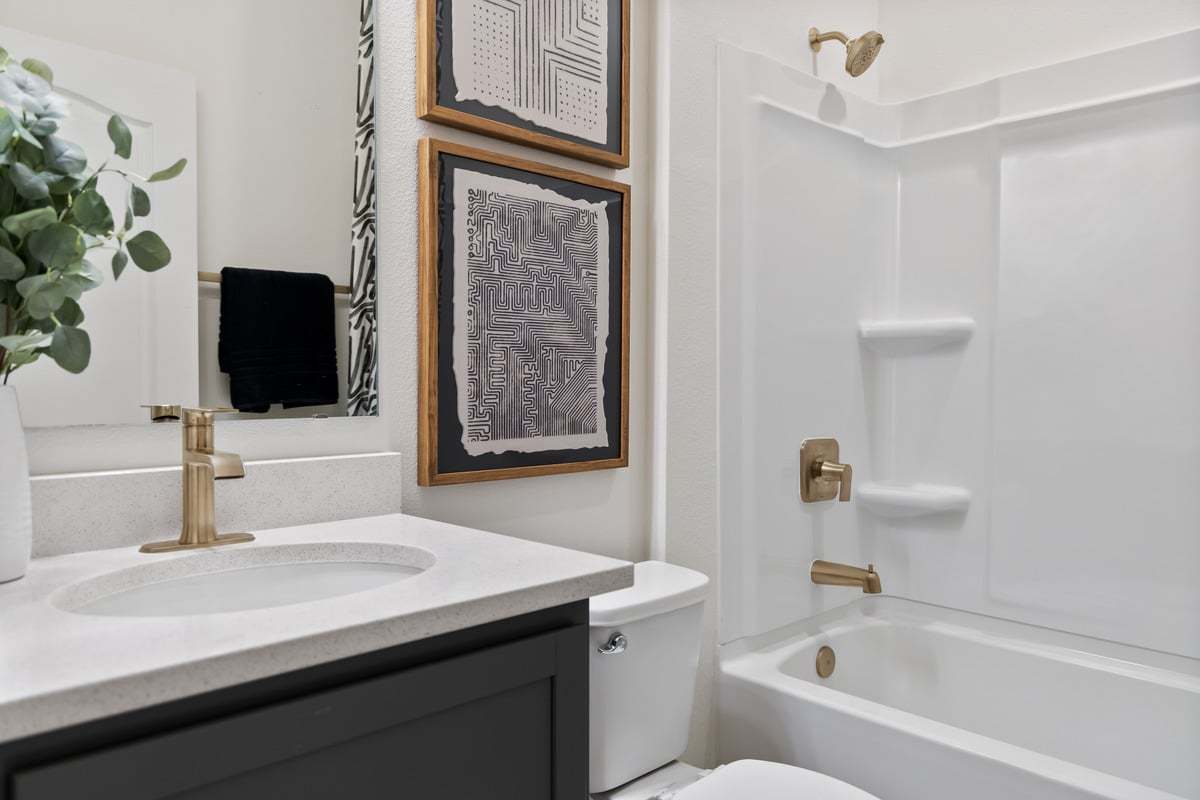 Plan 2385 Modeled - Spacious secondary baths