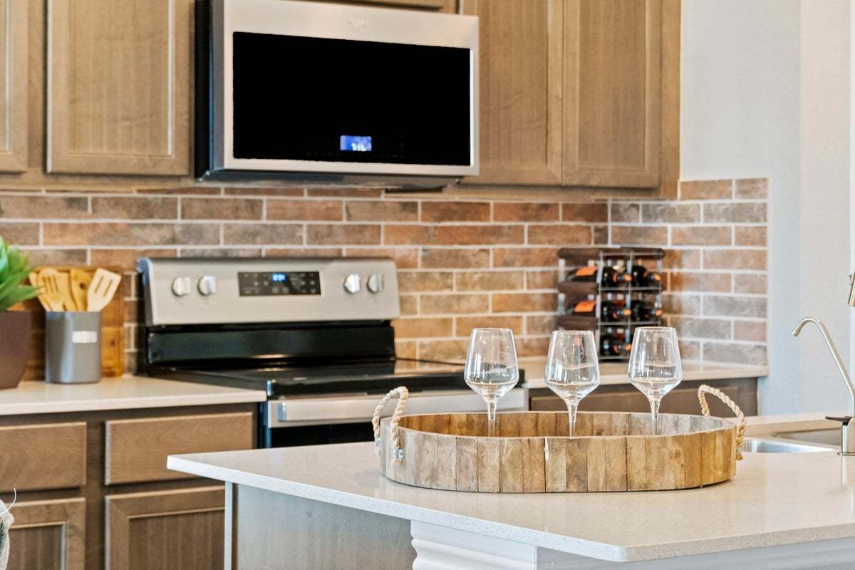 Plan 2702 Modeled - Kitchen island
