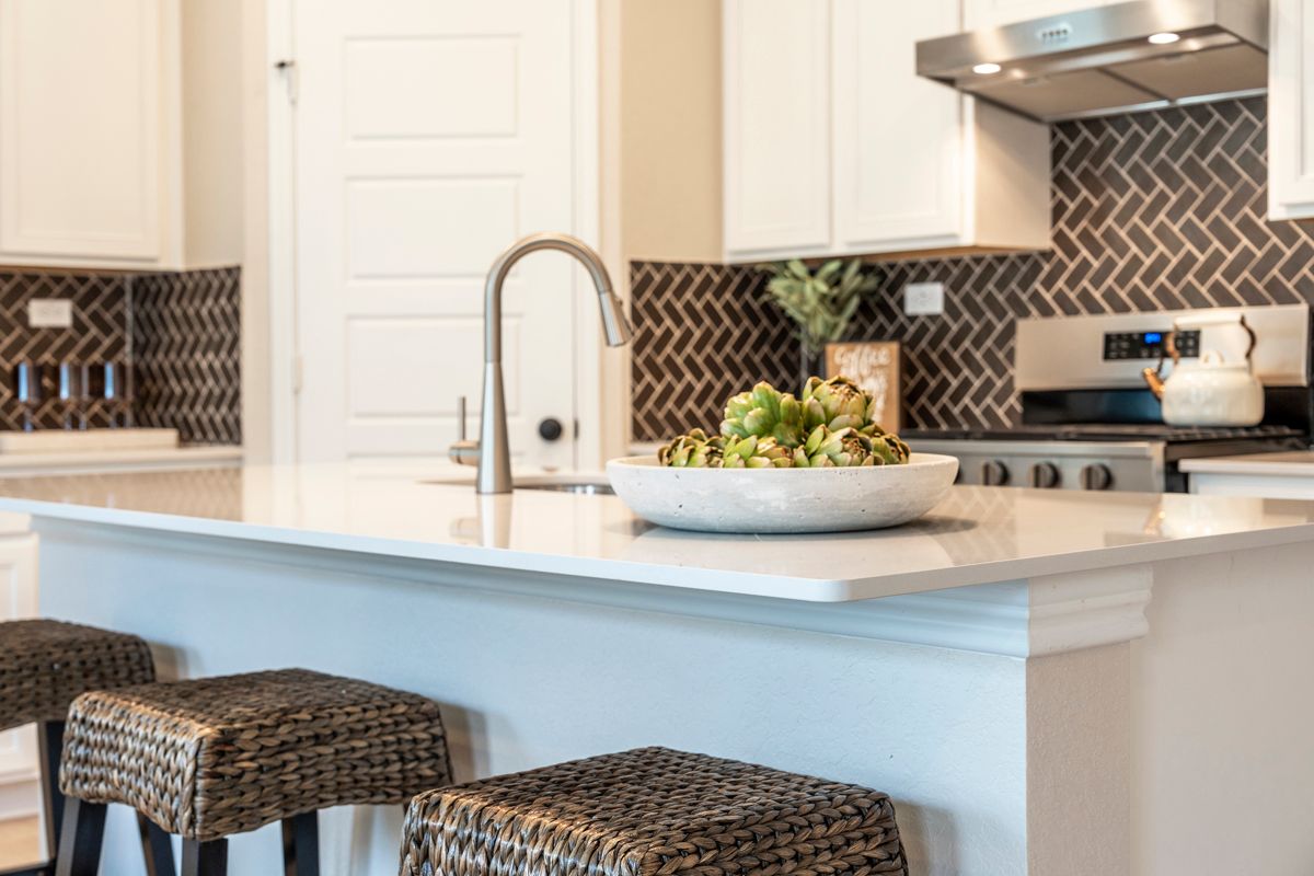 Plan 1605 Modeled - Quartz kitchen countertops