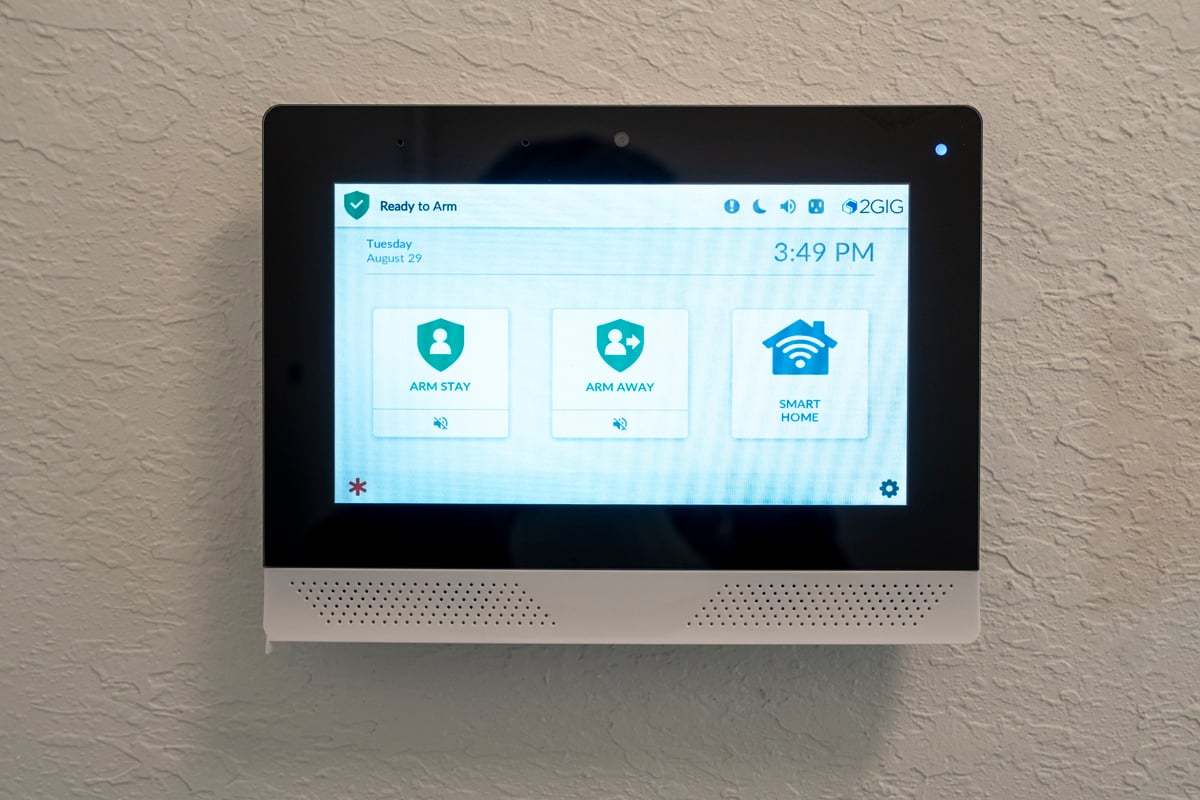 Plan 1242 Modeled - Guardian Protection security system