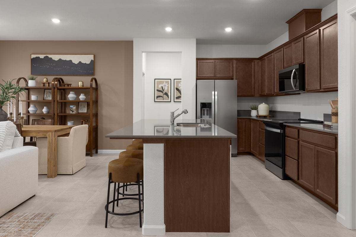 Plan 2259 Modeled - Quartz kitchen countertops