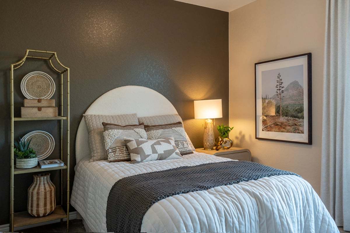 Plan 2328 Modeled - Spacious guest bedroom