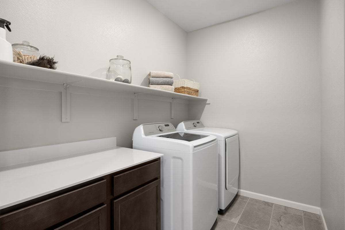 Plan 2259 Modeled - Large laundry room