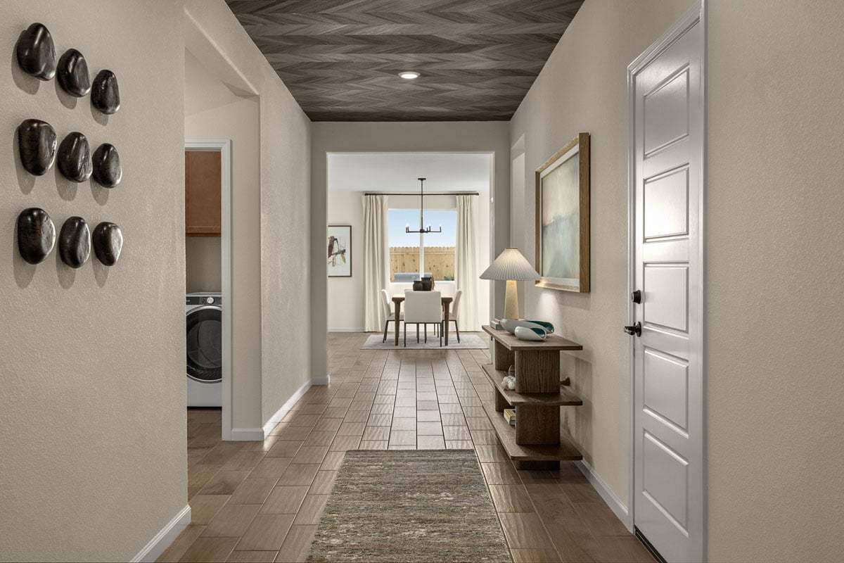 Plan 2190 Modeled - Large entry hall