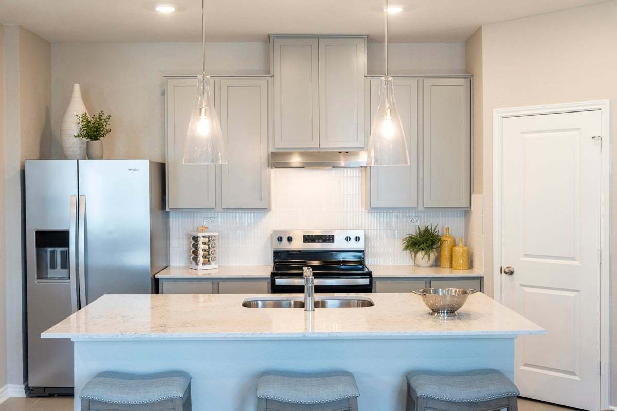 Plan 1605 Modeled - Kitchen