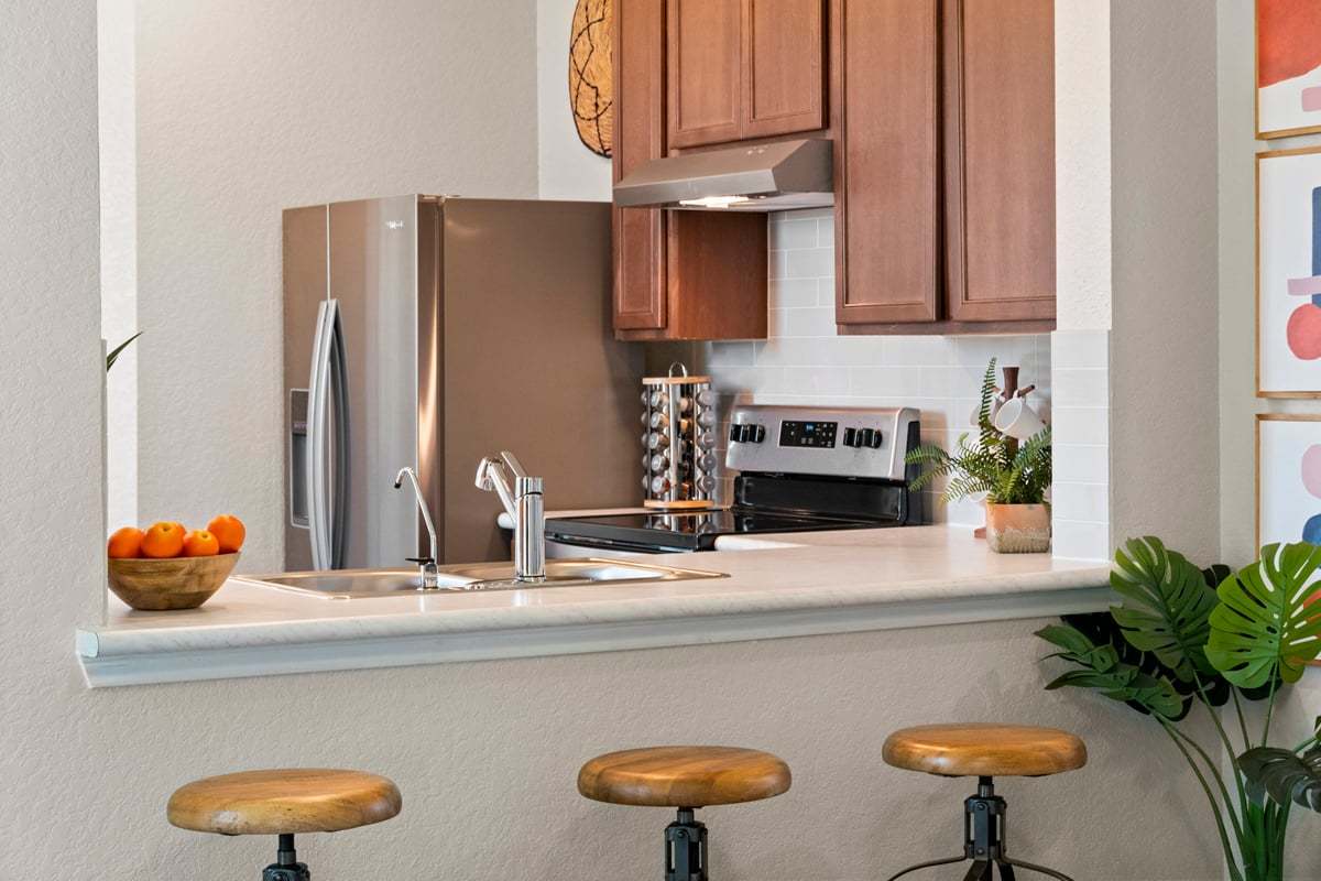 Plan 1377 - Open kitchen