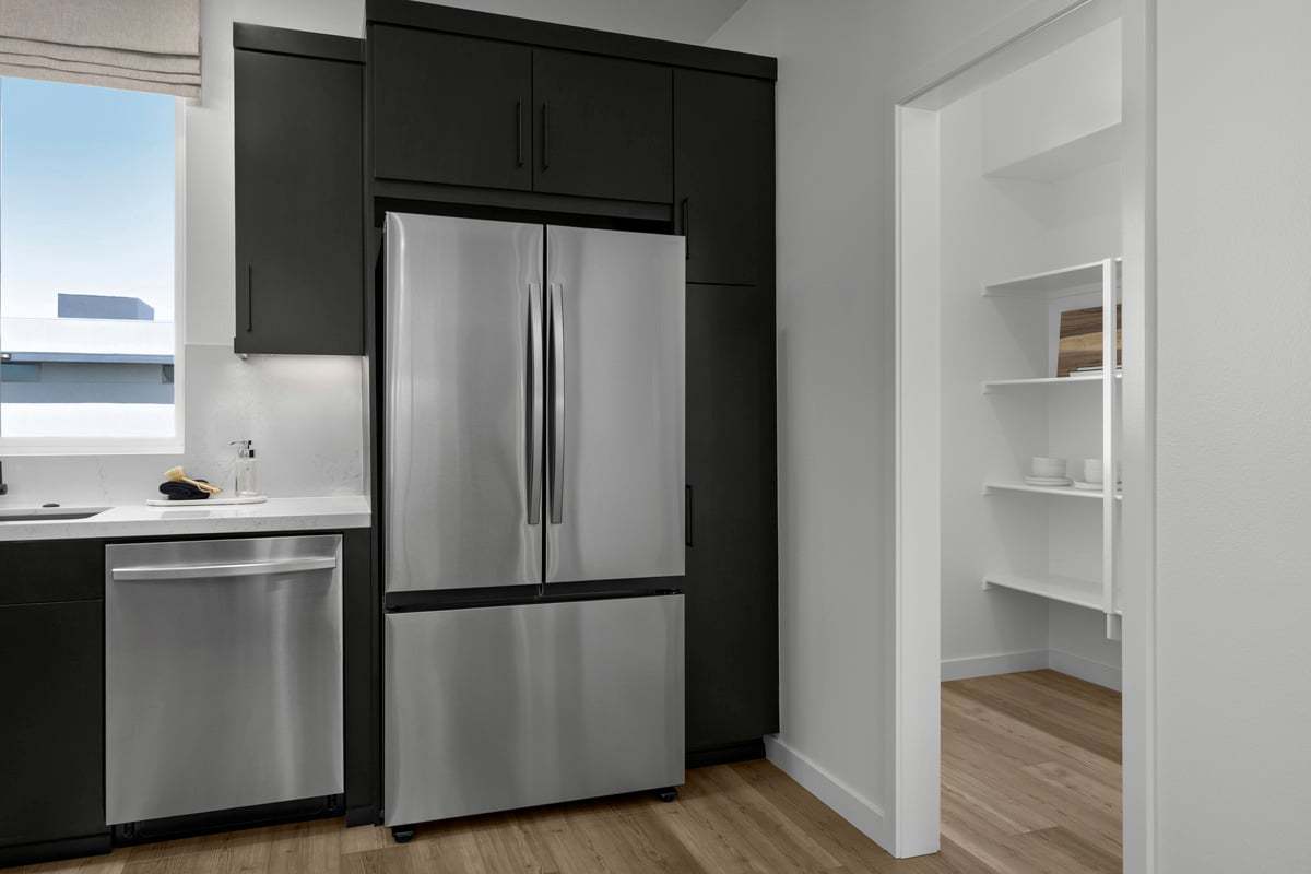 Plan 1943 Modeled - Extended upper cabinets