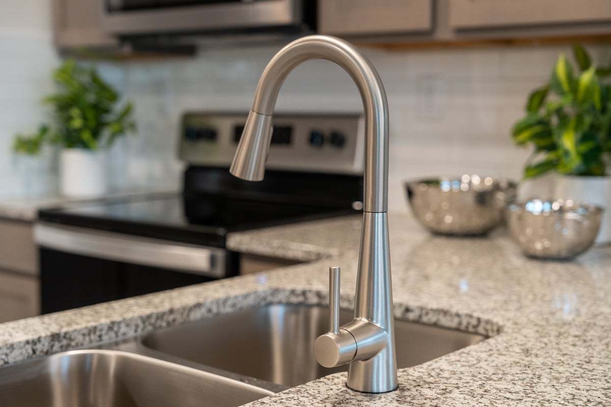 Plan 1780 - Moen® Sleek high arc faucet