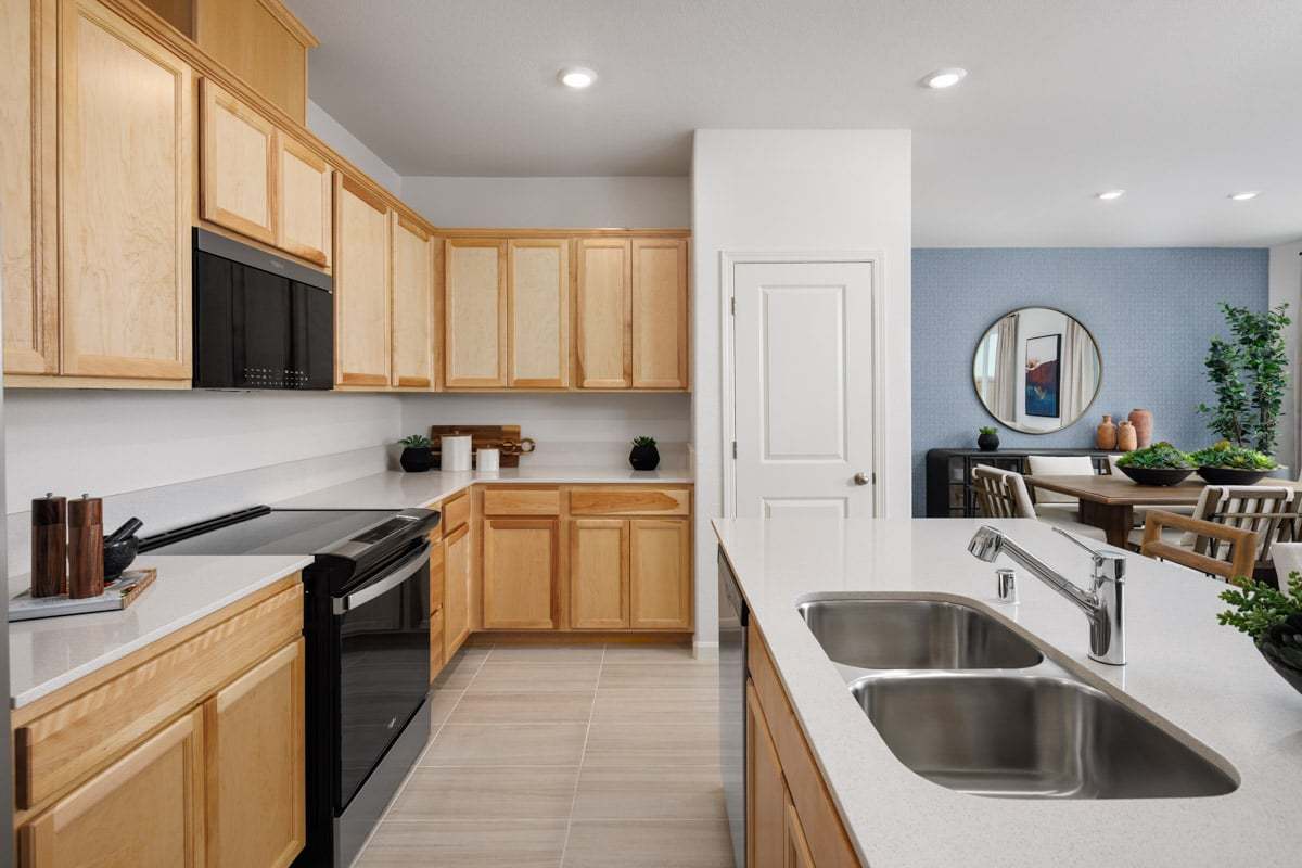 Plan 1438 Modeled - Kitchen
