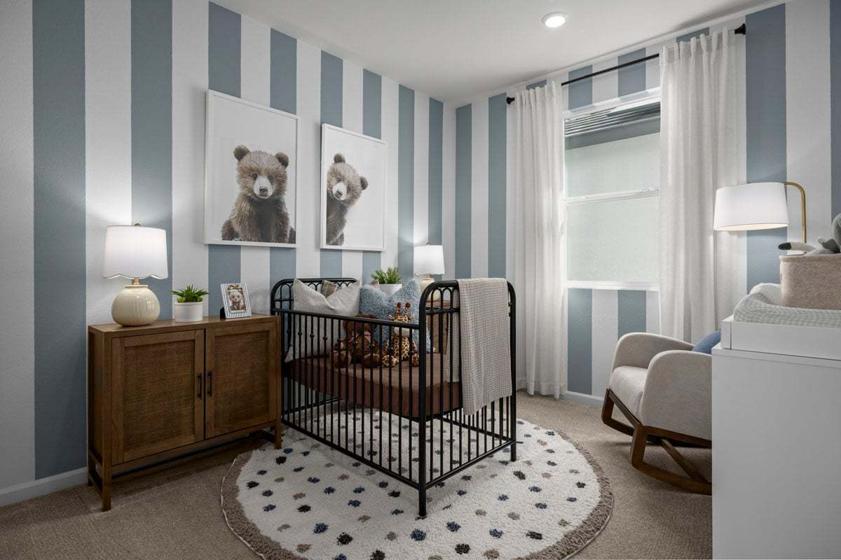 Plan 2088 Modeled - Spacious secondary bedrooms