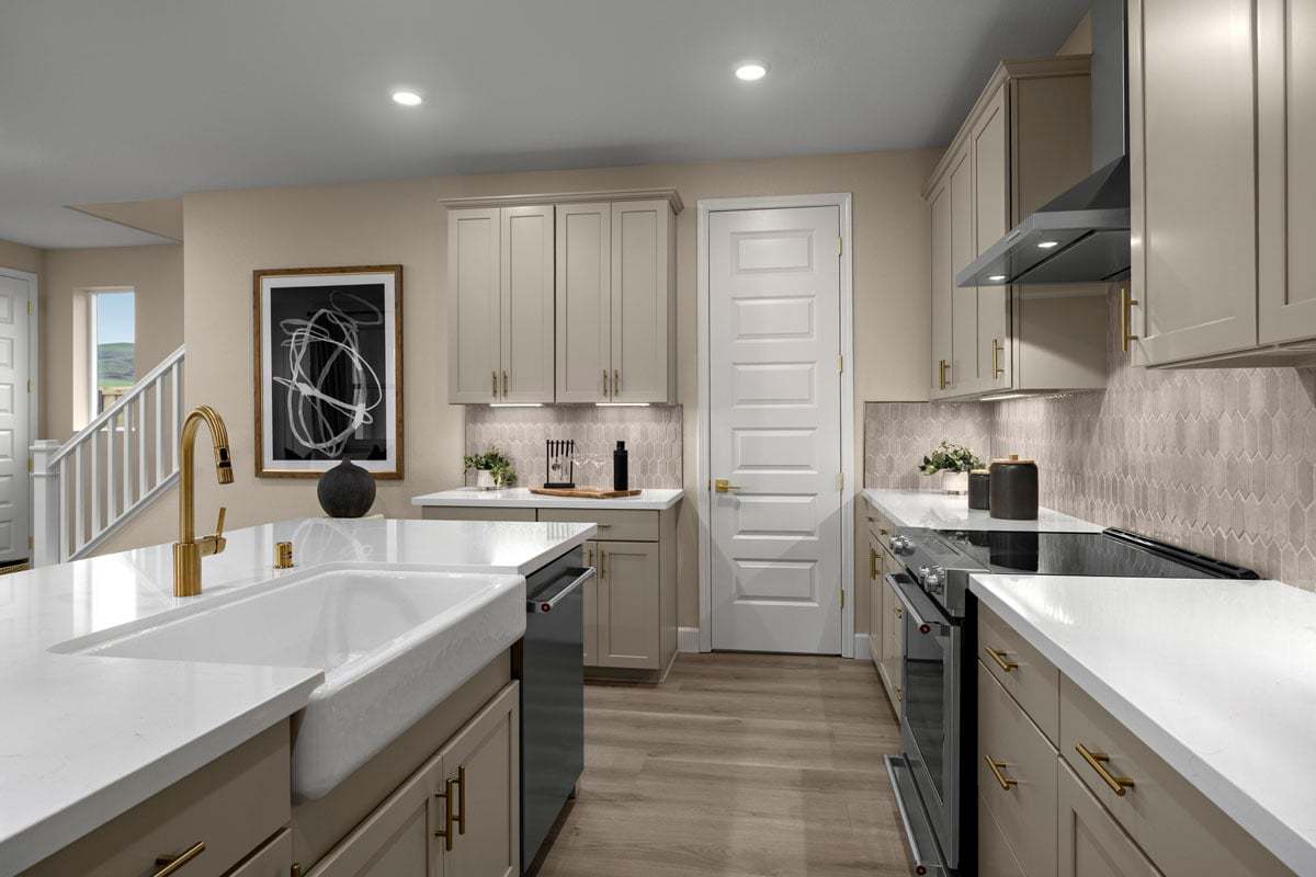Plan 2190  Modeled - Farmhouse style kitchen sink