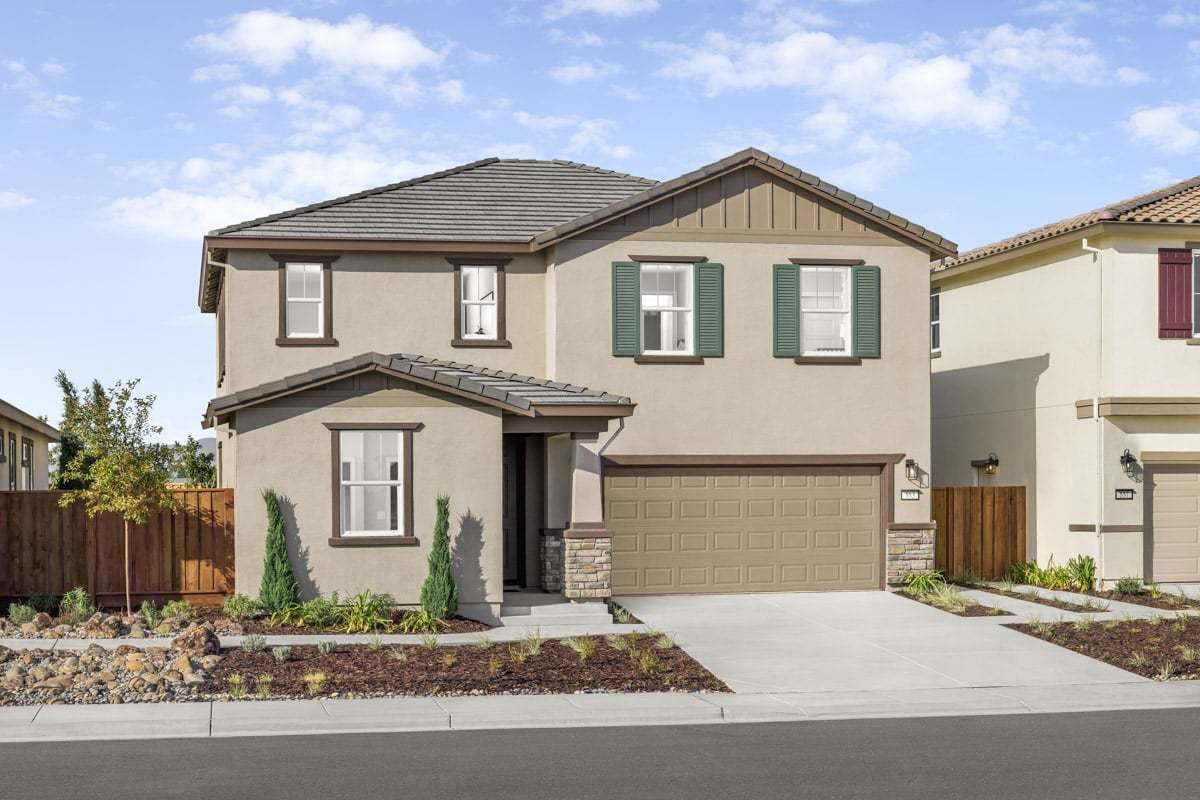 Plan 2324 Modeled - Front exterior