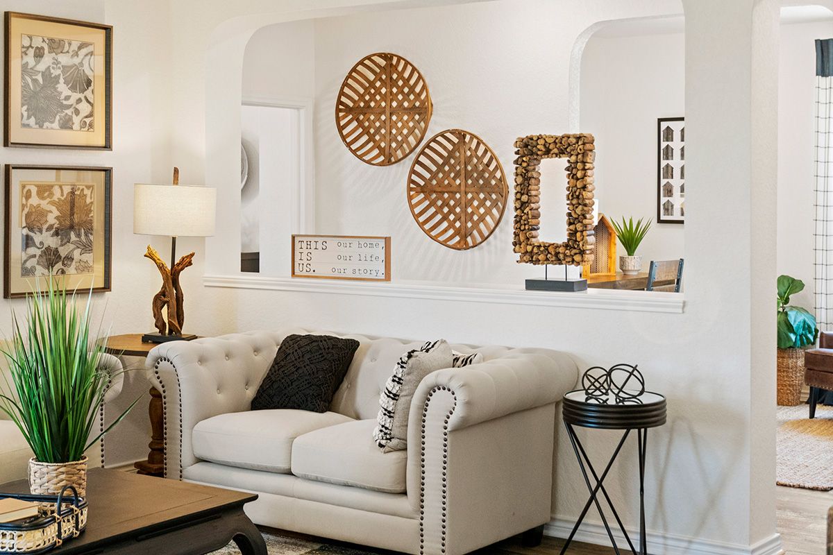 Plan 1523 - Living room