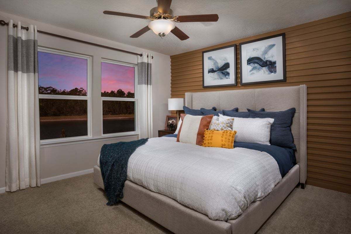 Plan 1359 - Primary bedroom