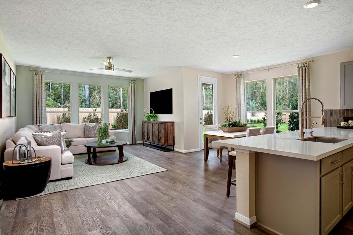 Plan 1477  - Great room