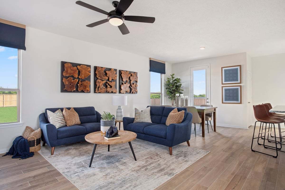 Plan 1360 - Great room