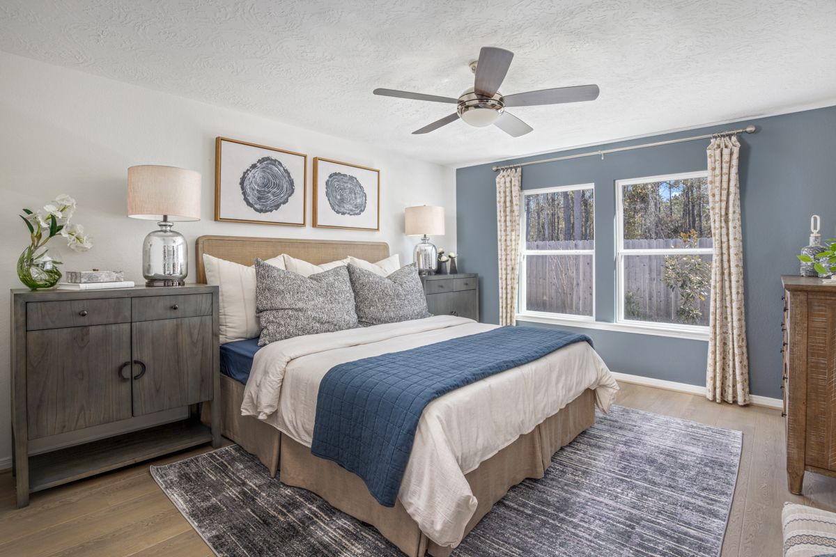 Plan 1548 - Primary bedroom